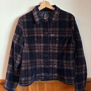 Façonnable purple cotton outer Women's Jacket